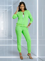DV Sport Spring Green Fashion Jogger Set 21015 Spring 2022