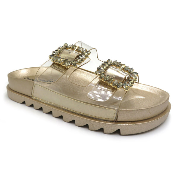 Outwoods Gold Crystal Sandal 21210 Bally-1 Spring 2022