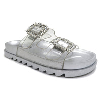 Outwoods Silver Crystal Sandal 21210 Bally-1 Spring 2022