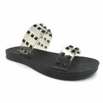 Pierre Dumas Lucite Black Sandal Shoe 21304 Captiva-7 Summer 2022