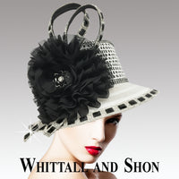 Whittall & Shon White Black Subway 2624 Hat Spring 2022