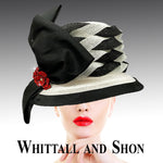 Whittall & Shon White-Black Lantern 2882 Hat Spring 2022