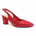 Valenti Franco Red Slingback Shoe 36426 Olympia-3 Holiday 2022