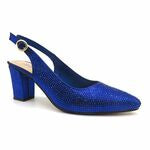 Valenti Franco Royal Blue Slingback Shoe 36426 Olympia-3 Holiday 2022