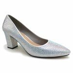 Valenti Franco Silver Pump Shoe 36428 Olympia-4 Holiday 2022