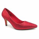 Valenti Franco Red Pump Shoe 36435 Bloom-8 Holiday 2022