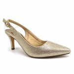 Valenti Franco Platinum Slingback Shoe 36436 Bloom-7 Holiday 2022