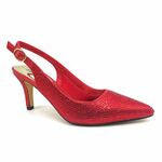 Valenti Franco Red Slingback Shoe 36436 Bloom-7 Holiday 2022