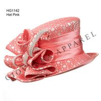 Giovanna Hot Pink / Coral G1142 Matching Hat HG1142 Spring 2020