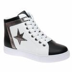 Outwoods Black & White Combo Fashion Sneaker High-Top Shoe 81521 Fay-1 Fall 2022
