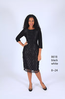 Diana Black Dress 8618 Spring 2022