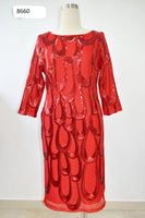 Ella Bella Red Dress 8660 Holiday 2022