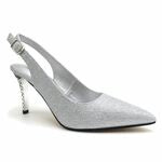 Pierre Dumas Metallic Silver Slingback Shoe 87786 DIMAS-7 Essential 2023