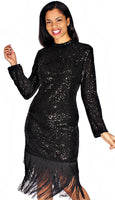 Diana Black Dress 8564 Holiday 2022