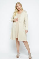 Vocal Plus Size Natural Jacket IM1771JX Fall 2022