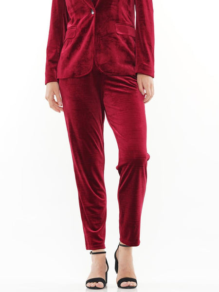 WHY Red Velvet Pant P210113 Holiday 2021