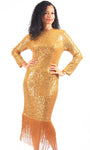 Diana Gold Dress 8564 Holiday 2022